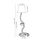 Martindale Rope Knot Floor Lamp with Natural Shade