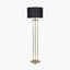Langston Satin Brass Metal 4 Post Floor Lamp - Base Only
