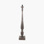 Alia Grey Wash Turned Mango Wood Floor Lamp - Base Only