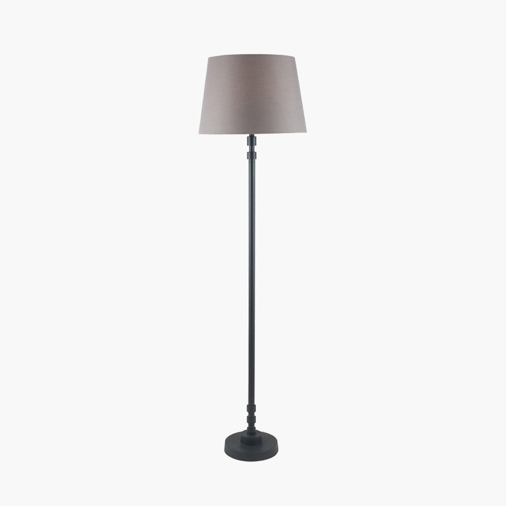 Rhode Matt Black Stick Floor Lamp Base - Base Only