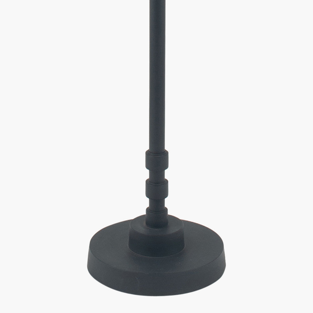 Rhode Matt Black Stick Floor Lamp Base - Base Only