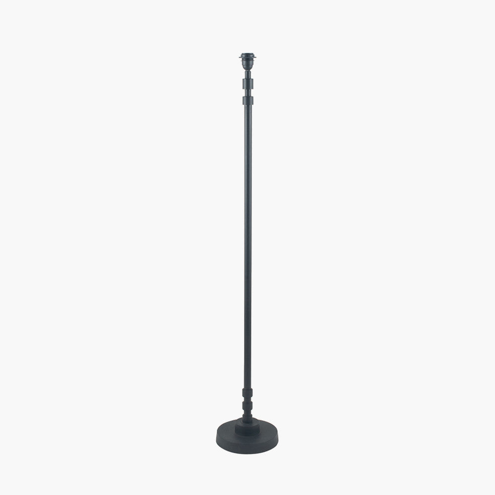 Rhode Matt Black Stick Floor Lamp Base - Base Only