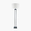 Langston Matt Black Metal Four Post Floor Lamp - Base Only