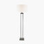 Langston Matt Black Metal Four Post Floor Lamp - Base Only