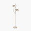 Aaron Antique Brass Metal Task Floor Lamp