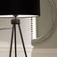 Houston Matt Black Tripod Floor Lamp