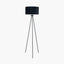 Houston Matt Black Tripod Floor Lamp