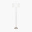 Almas Silver Metal Floor Lamp - Base Only