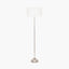Almas Silver Metal Floor Lamp - Base Only