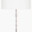 Almas Silver Metal Floor Lamp - Base Only