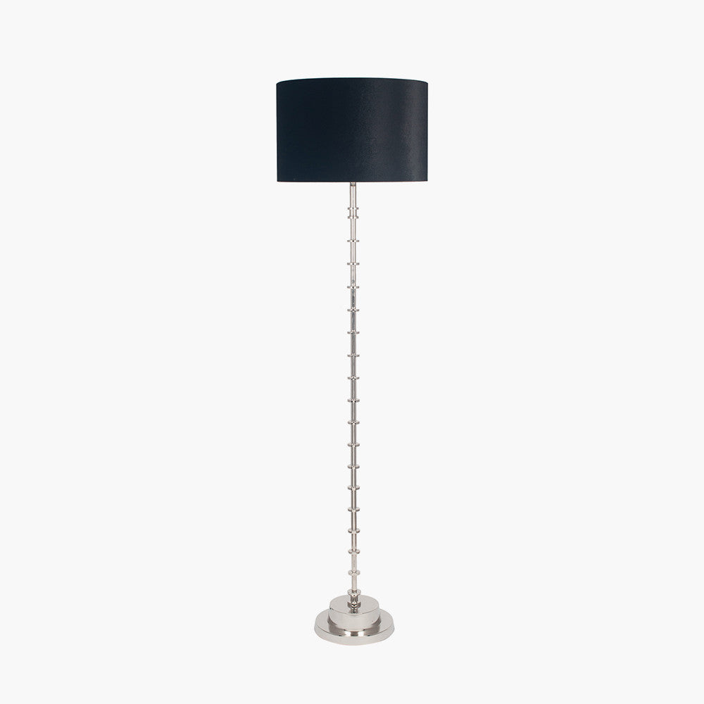 Almas Silver Metal Floor Lamp - Base Only
