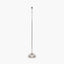 Almas Silver Metal Floor Lamp - Base Only
