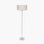 Plaza Silver 5 Light Metal Floor Lamp