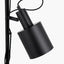 Aaron Black Metal Task Floor Lamp