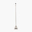 Claudius Nickel Metal Stick Floor Lamp