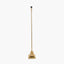 Claudius Gold Metal Stick Floor Lamp