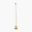 Claudius Gold Metal Stick Floor Lamp