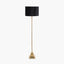 Claudius Gold Metal Stick Floor Lamp