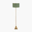 Claudius Gold Metal Stick Floor Lamp