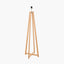 Whitby Natural Wood Tapered 4 Post Floor Lamp Base