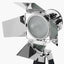 Hereford Silver and Black Tripod Floor Lamp