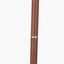 Gianni Brushed Silver and Wood Effect Floor Lamp
