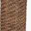 Andros Brown Woven Seagrass Floor Lamp