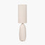 Erika White Vintage Textured Ceramic Floor Lamp