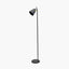 Theia Black and Brushed Brass Task Floor Lamp