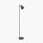 Theia Black and Brushed Brass Task Floor Lamp