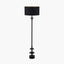 Emilio Matt Black Candlestick Floor Lamp Base