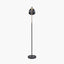 Augusto Black and Gold Task Floor Lamp