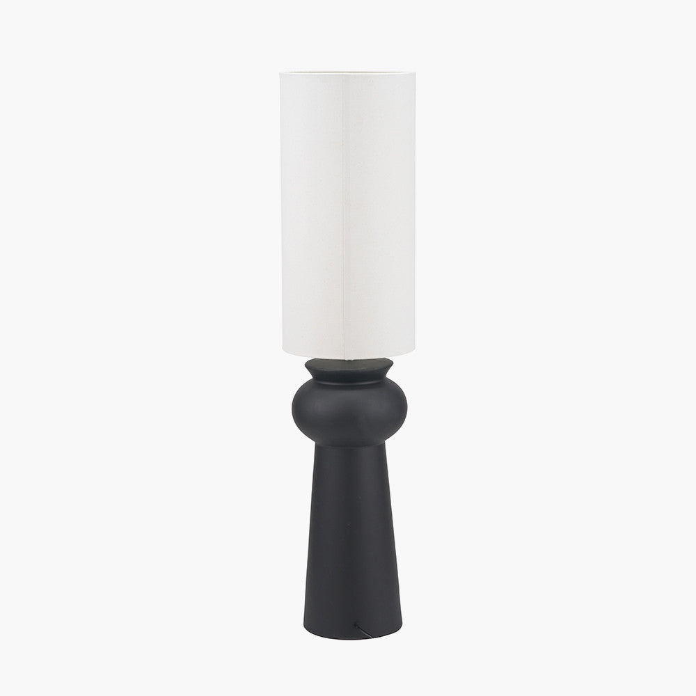Sloane Black Contemporary Ceramic Floor Lamp