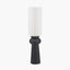 Sloane Black Contemporary Ceramic Floor Lamp
