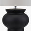 Sloane Black Contemporary Ceramic Floor Lamp