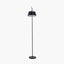 Amalie Black Metal Retro Task Floor Lamp