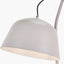 Amalie Grey Metal Retro Task Floor Lamp