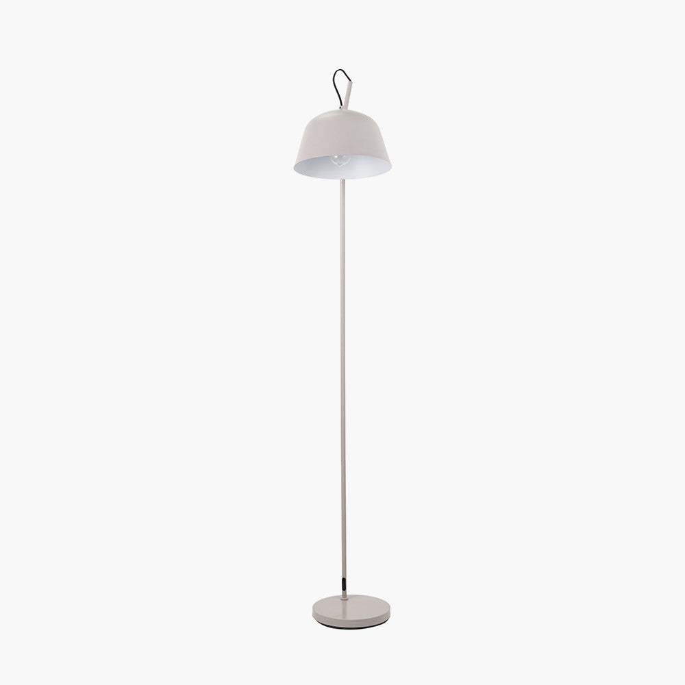 Amalie Grey Metal Retro Task Floor Lamp