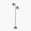 Finn Mulberry Metal Cloche Two Head Floor Lamp