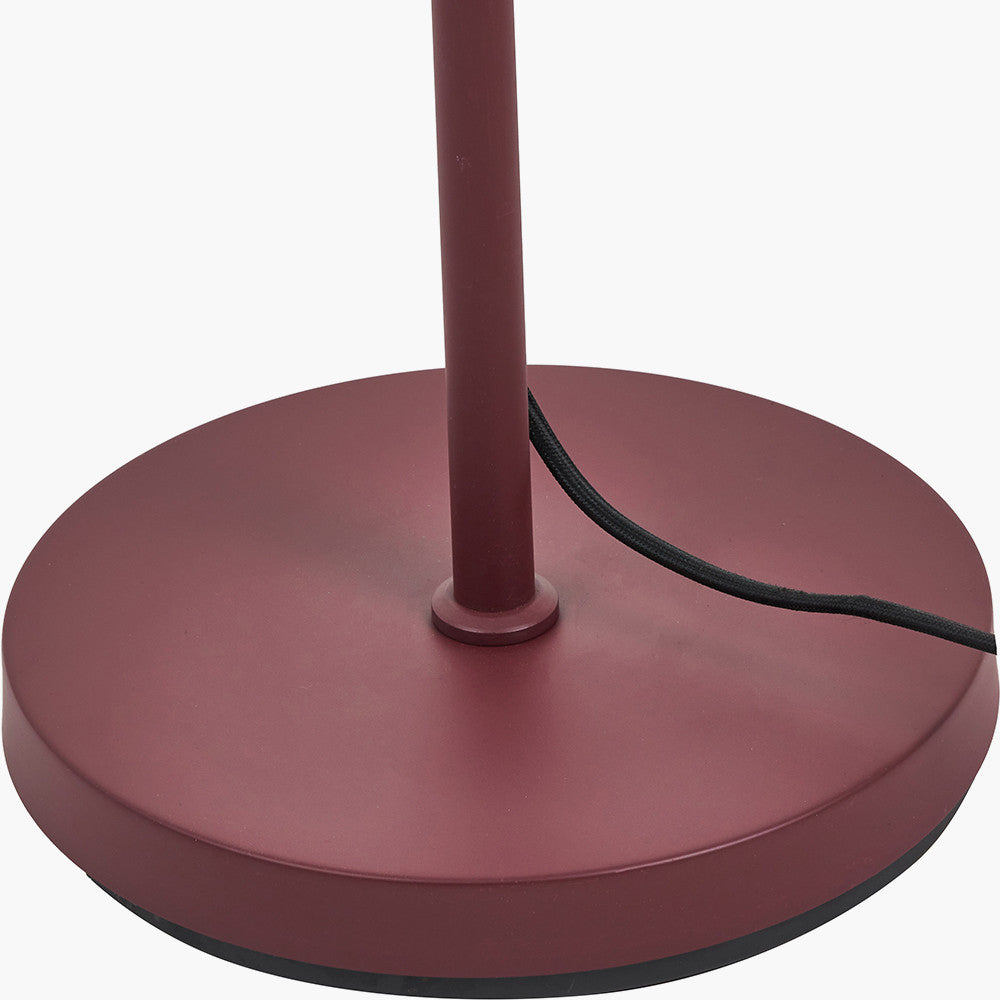 Finn Mulberry Metal Cloche Two Head Floor Lamp