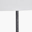 Vala Graphite Metal Textured Effect Ball Floor Lamp