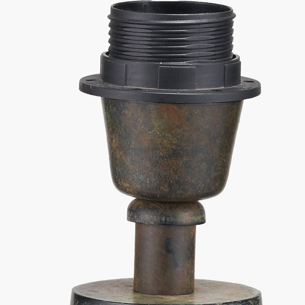 Arbor Verdi Gris Metal Conical Floor Lamp Base