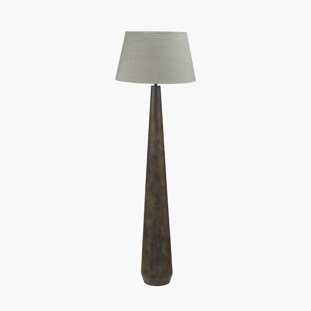 Arbor Verdi Gris Metal Conical Floor Lamp Base