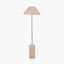 Hali Rattan Base and Shade Floor Lamp