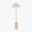 Hali Rattan Base and Shade Floor Lamp