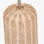 Hali Rattan Base and Shade Floor Lamp