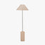 Hali Rattan Base and Shade Floor Lamp