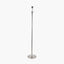 Salvatore Antique Silver Metal Floor Lamp Base