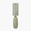 Erika Sage Vintage Textured Ceramic Floor Lamp