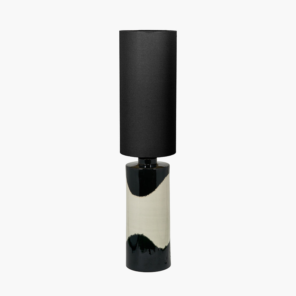 Arlese Monochrome Abstract Ceramic Floor Lamp